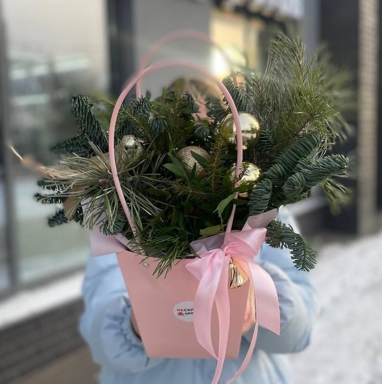 Композиция "Морозное утро"