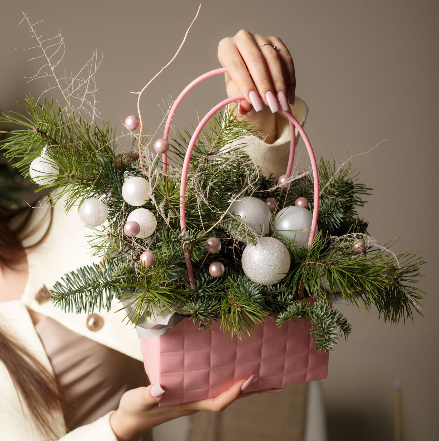 Композиция "Зимний лес"