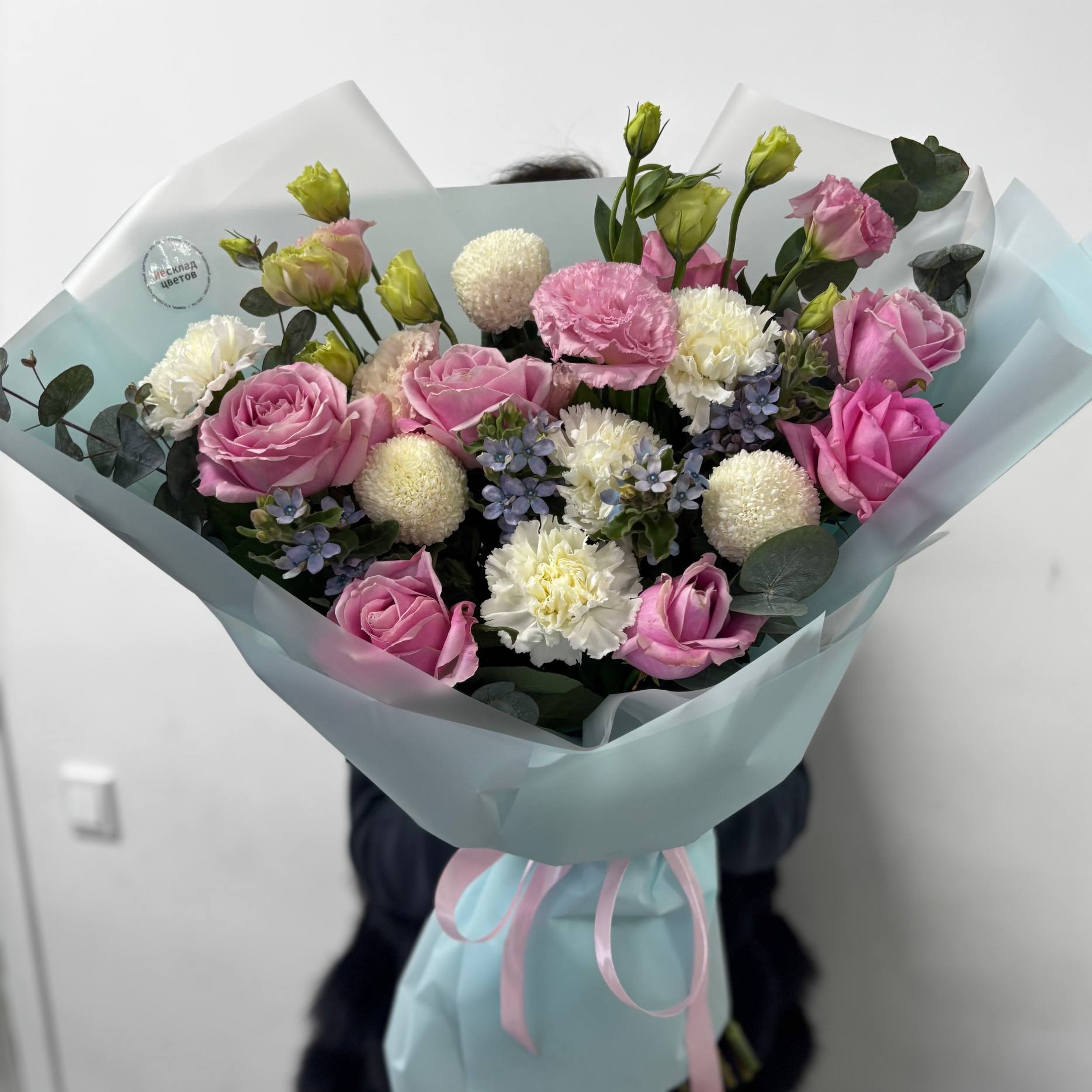 Букет "Клубничный пломбир"