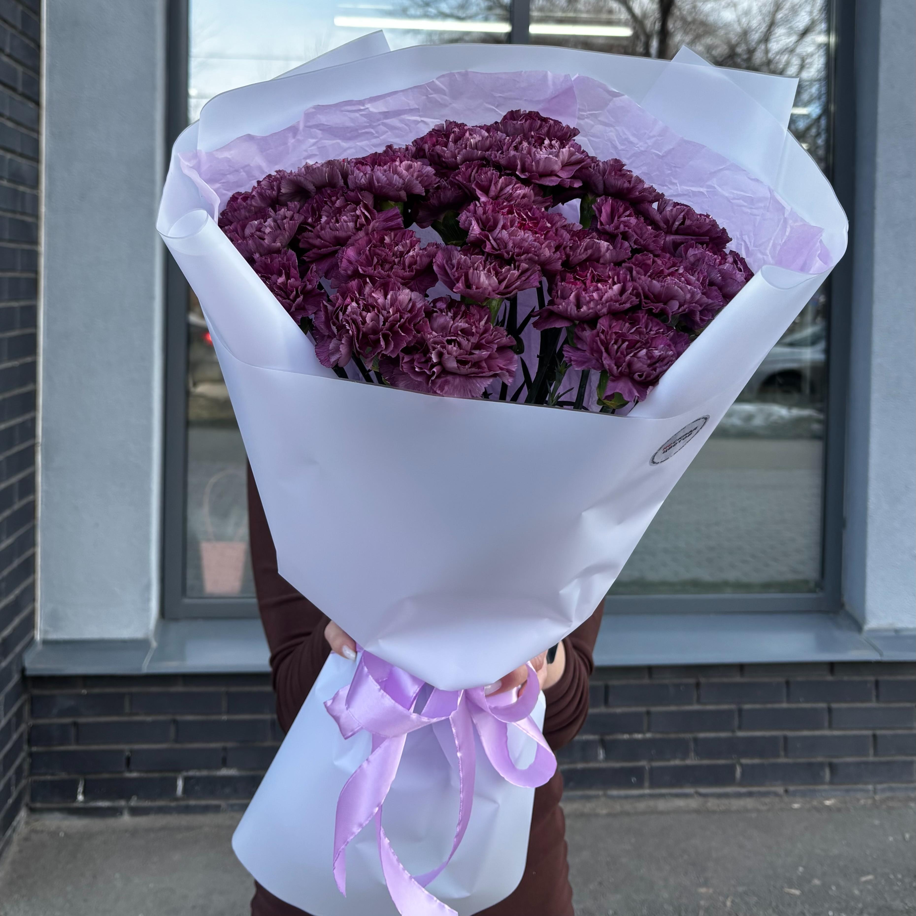 Букет "25 космических диантусов"