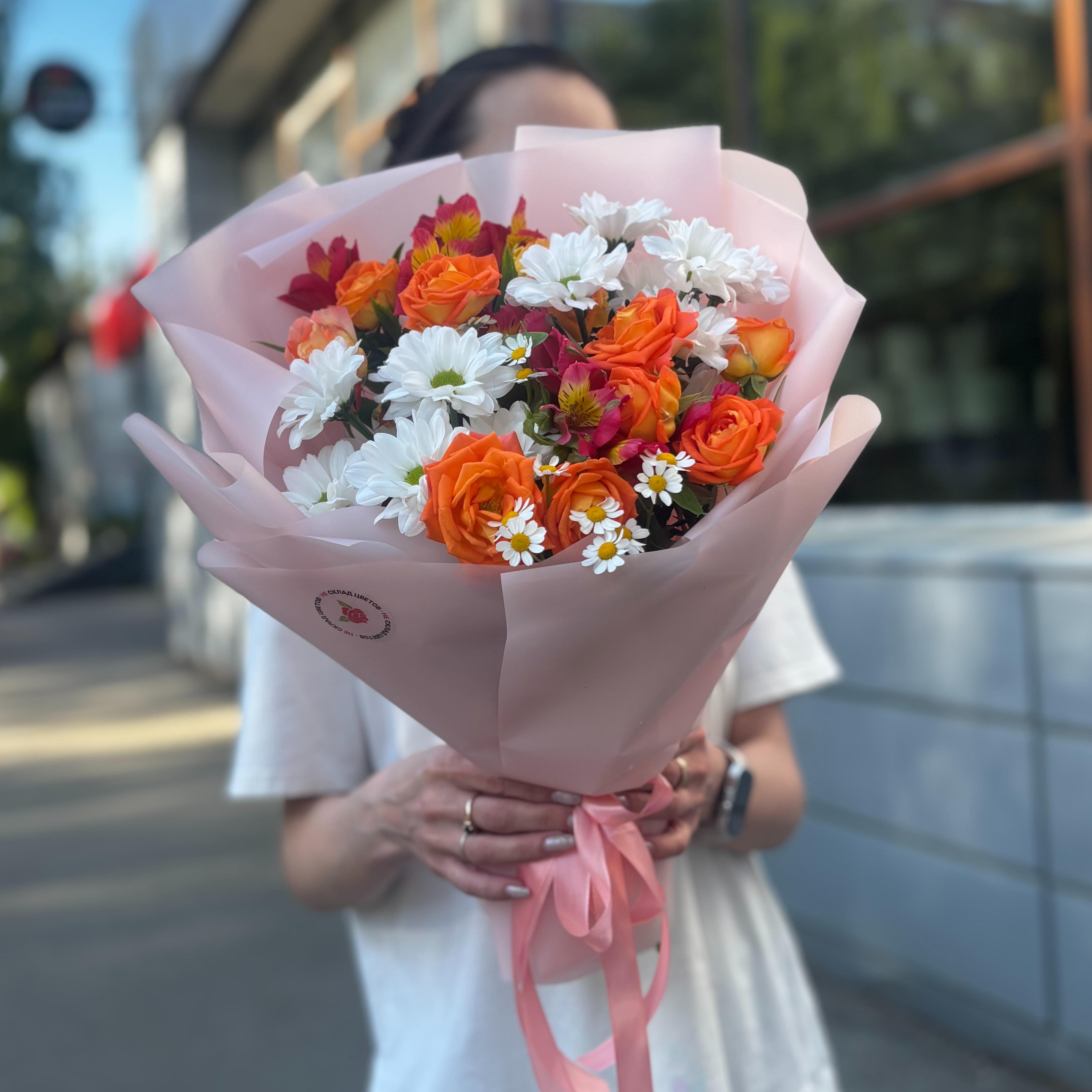 Букет "Летняя мозаика"