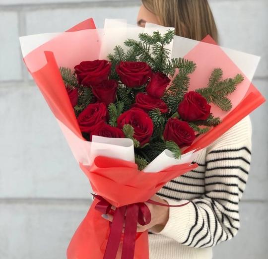 Букет "Зимние розы"