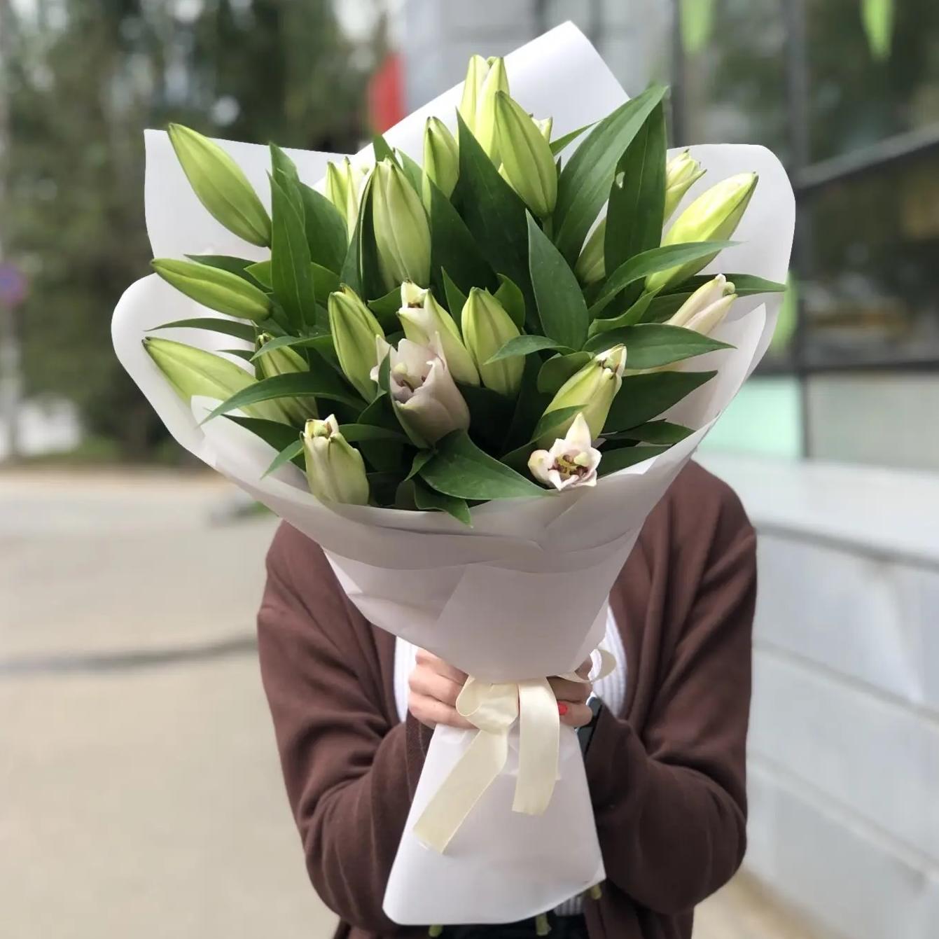 Акция! Букет из 7 лилий