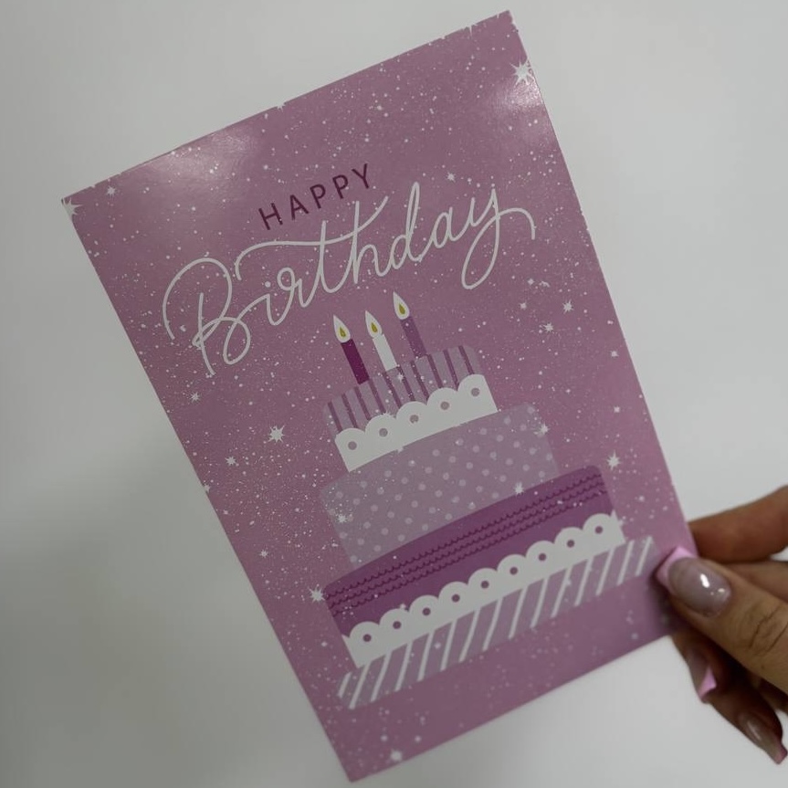 Открытка "Happy Birthday"