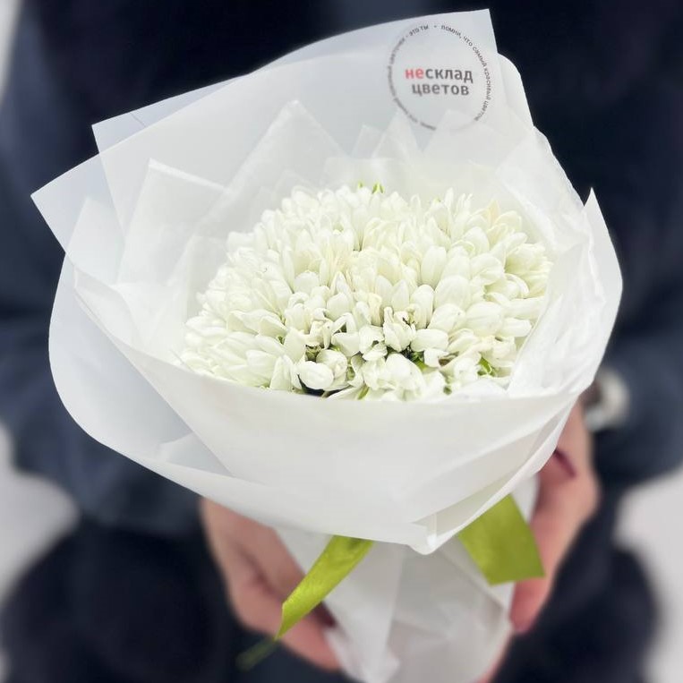 Букет подснежников в оформлении