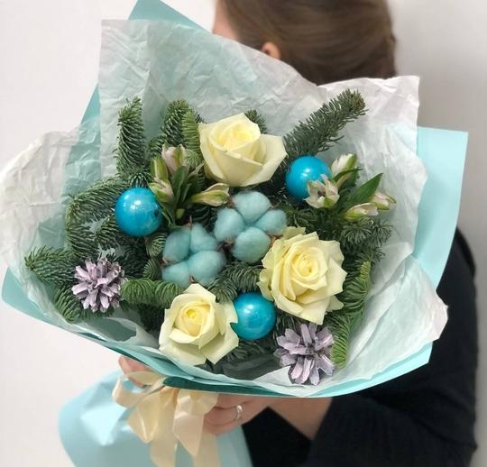 Букет "Узоры на стекле"