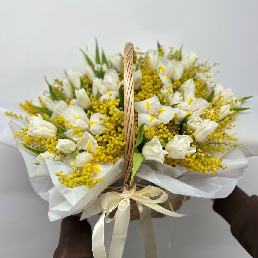 Корзина "Солнечная эллегия"